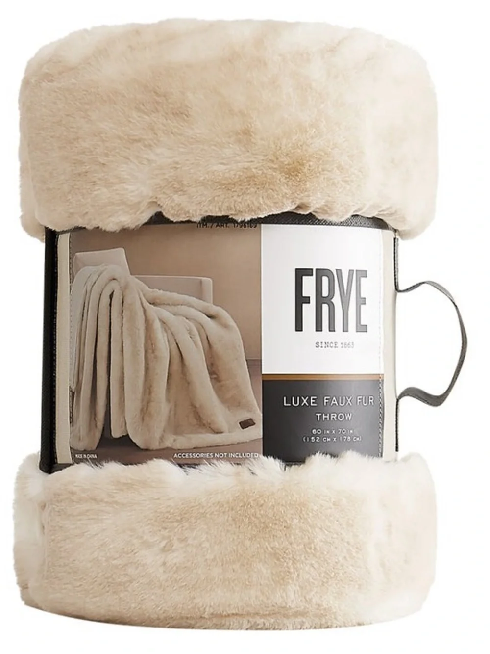 FRYE Luxe Faux Fur Throw